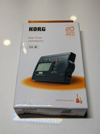 Korg CA-30 Chromatic Tuner (for all types of instruments)