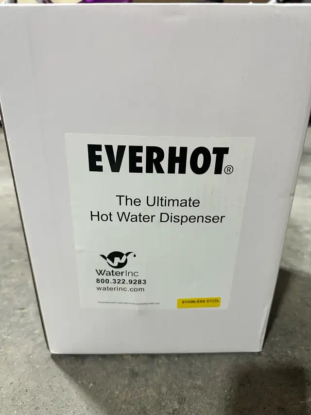 Water Inc Everhot Hot Water Dispenser in Plumbing, Sinks, Toilets & Showers in Calgary - Image 2