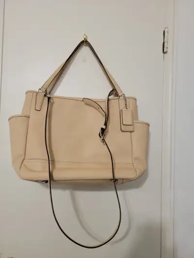 Coach Leather Multifunction Tote Bag, View more