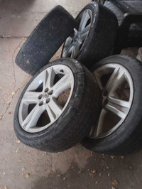 Summer Tires on Alloy Rims