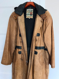 Manteau cuir Homme XL