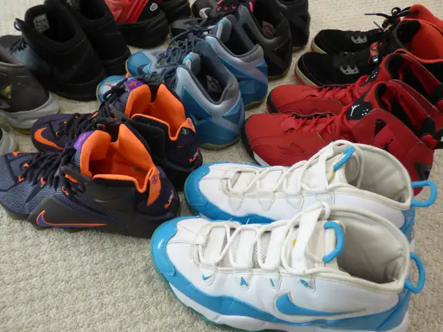 Basketball Shoes - Nike Air Max, Uptempo, Jordan, LeBron, Puma in Men's Shoes in Hamilton - Image 10