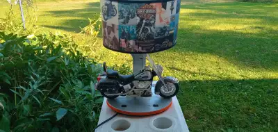 2004 HARLEY DAVIDSON SOFTAIL LAMP WITH SOUND, View more