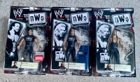 WWE Jakks NWO Scott Hall Kevin Nash Wrestling figures Razor 