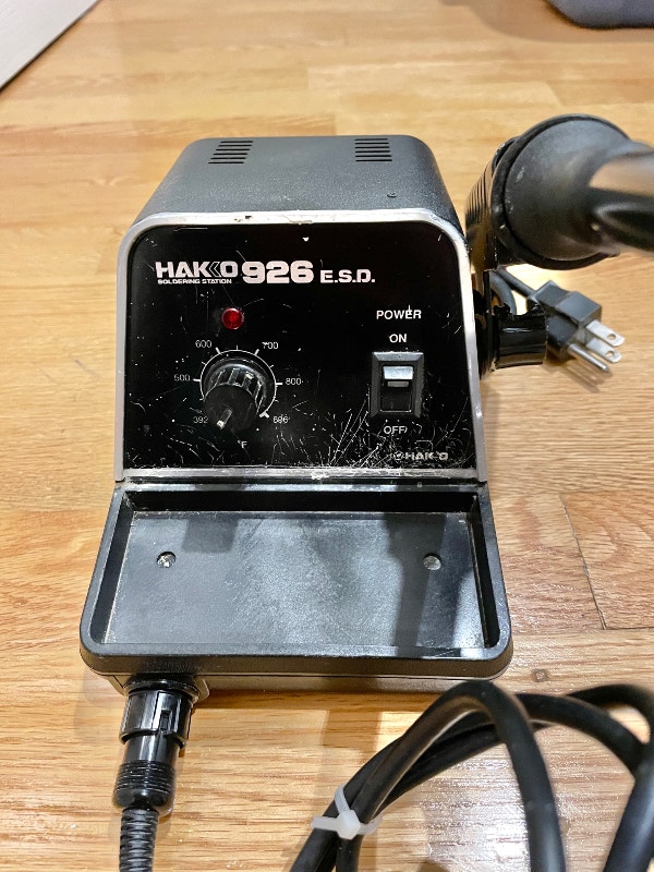 Hakko 926 ESD soldering station, fully working SCARBOROUGH General