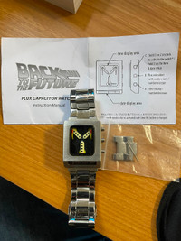 Back to the Future Flux Capacitor Watch