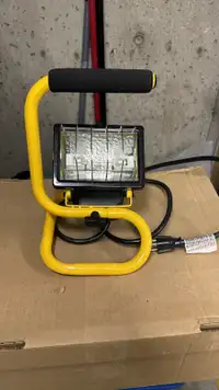 Plug-in flood light (not LED)