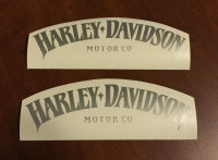 ★ Harley Davidson Silver Tank DECALS STICKERS Sportster Iron ★