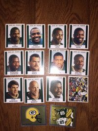 1988 Green Bay Packers Panini football sticker team set (14)