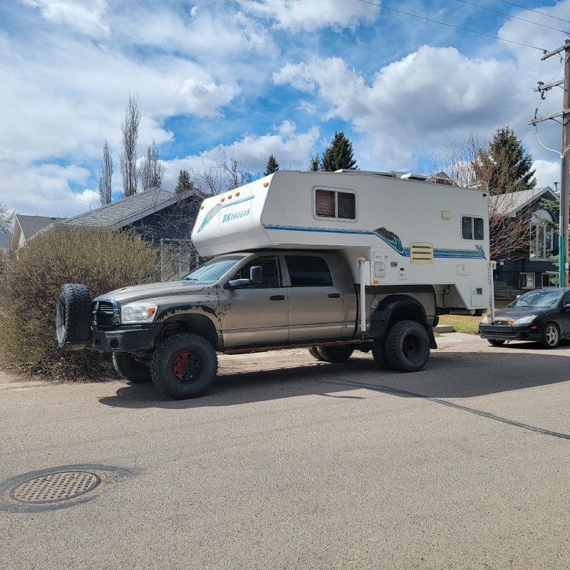 1997 Okanagan 10' truck camper | Travel Trailers & Campers | Calgary ...