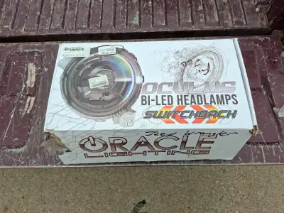 Good day, I have a set of Oracle Lighting 5839-023: Oculus Switchback Bi-Led Projector Headlights Fo...