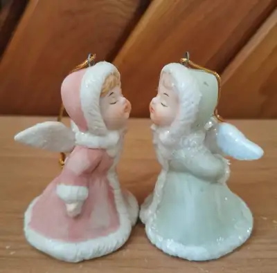 Vintage Angels Glitter Bells , View more