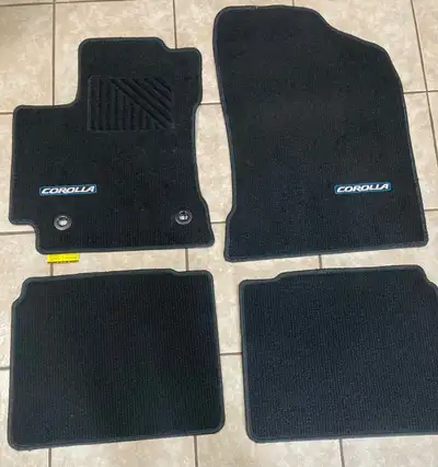 Brand New Carpet Mats for Toyota Corolla & C-HR Only $100 each set Firm
