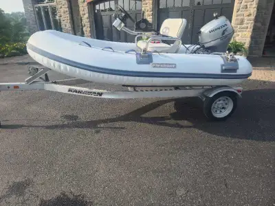 2008 Flexboat Inflatable Zodiac, holds 5 people, View more