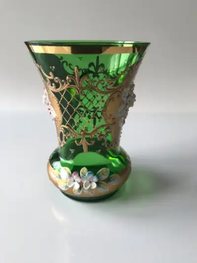 Vintage Bohemian Vase, View more