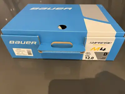 Kids Bauer M4 Hockey Skates - Youth Size 12 - $50, View more