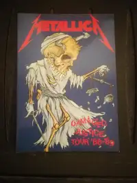Metallica 1988-89 tour program