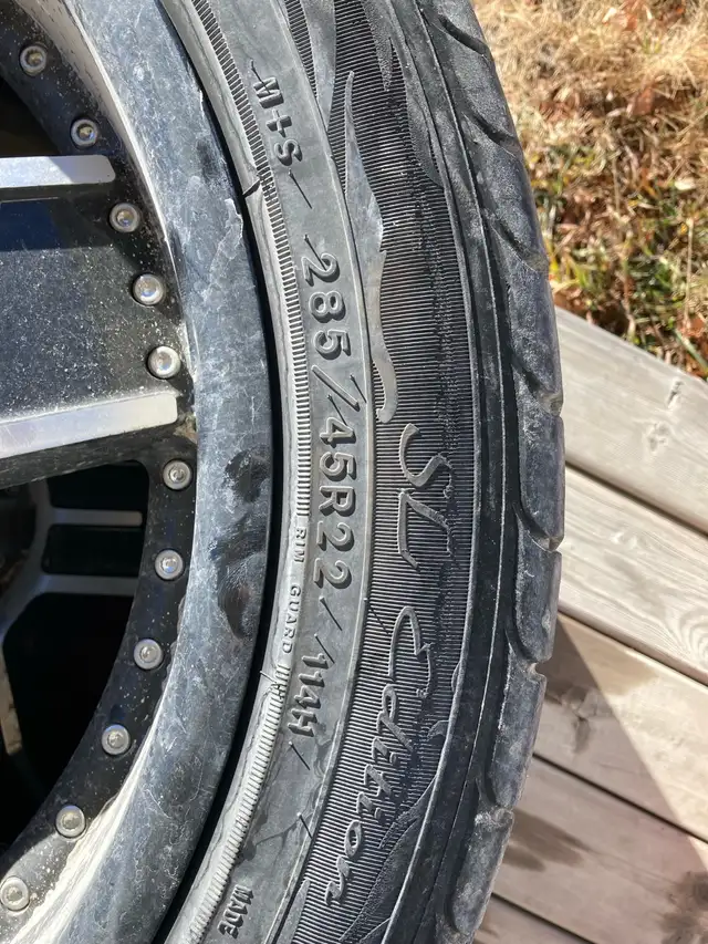 GMC half ton 22’ rims and tires in Other in Red Deer - Image 5