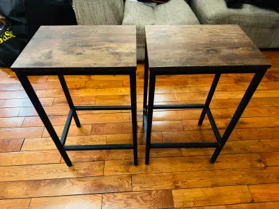 Wooden High Stool, View more