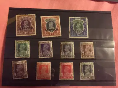 Nice lot of mint India George vi stamps , View more