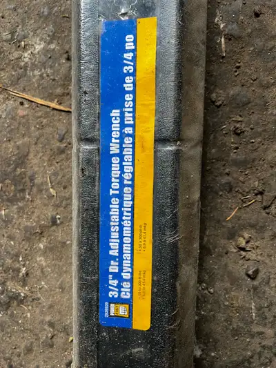 3/4” torque wrench , View more