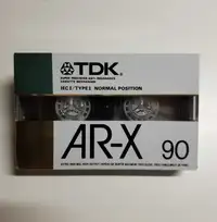 TDK AR-X TAPES 