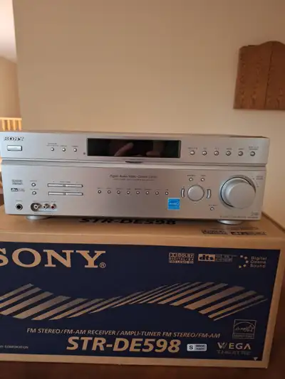 Sony STR-DE598 6.1 Ch Home Theater Receiver, View more