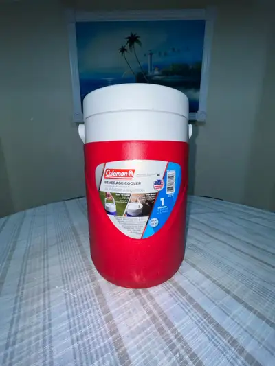 Coleman 1-gallon beverage cooler jug, View more