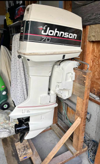 1991 Johnson 70hp outboard 