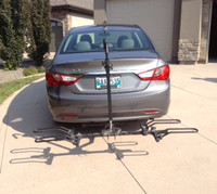 Bike Platform Hitch Mount Bike Rack - Fits 1-1/4 in Receiver.