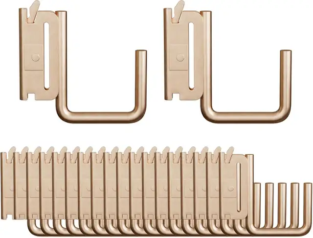 20 Pack E Track J Hooks 2in Heavy Duty Steel Hangers Tie Down Tr in Outdoor Tools & Storage in Oshawa / Durham Region - Image 2