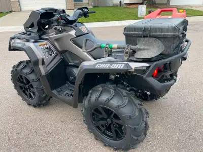 2023 CanAm 850 XT ATV. Very well maintained. Features include power steering, Intelligent engine bra...