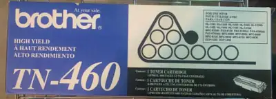 Brother TN-460 Black Toner Cartridge, View more
