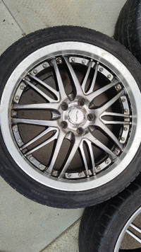 R18 rims for Ford Focus or Volvo - set of 4