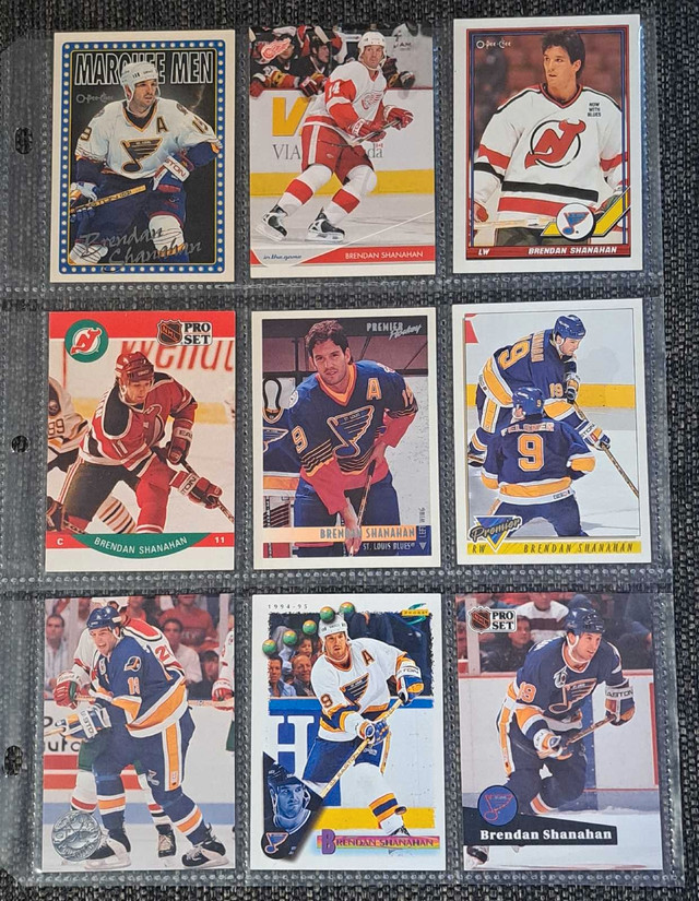 Brendan Shanahan hockey cards  in Arts & Collectibles in Oshawa / Durham Region - Image 3