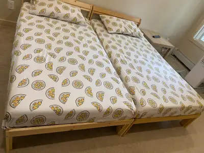 IKEA Twin Bed Frame (Pair), View more