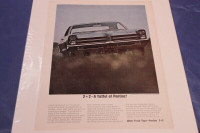 1965 Pontiac 2 + 2 Original Ad