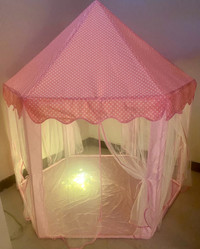 Princess play tent 