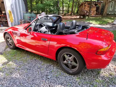 99k miles! Manual trans. This car has never seen rain, always stored indoors, and only driven in sum...