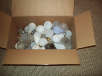 67 TESTED & WORKING USED INCANDESCENT LIGHT BULBS