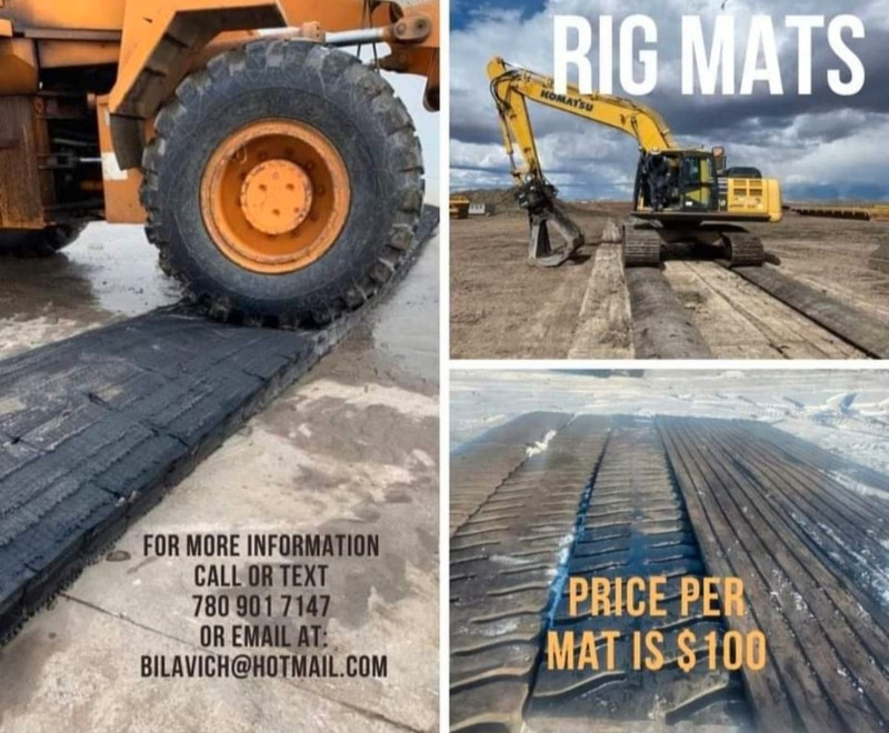 Rig mats /swamp mats PRICE REDUCED Other Business & Industrial