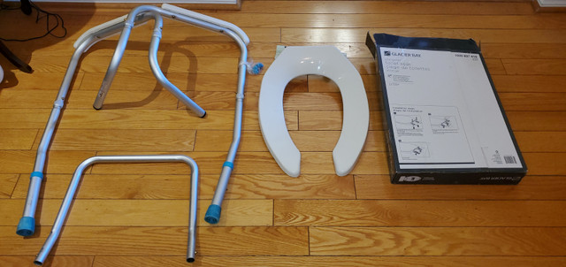 *** ALUMINUM BATHROOM SUPPORT RAILS WITH COMPATIBLE SEATING *** in Health & Special Needs in Mississauga / Peel Region