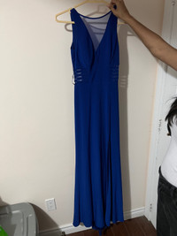 Royal blue Prom/ Bridesmaid Dress - size 0 