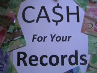 Cash for your Record and CD collections. Fair prices paid.