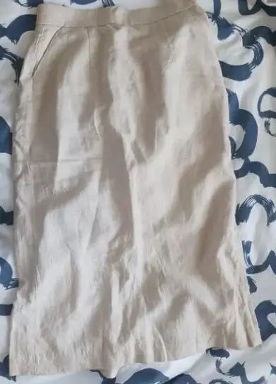 High waisted linen skirt in Women's - Bottoms in Gatineau - Image 3