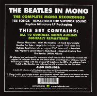 THE BEATLES IN MONO CD BOX SET