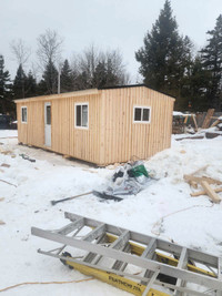 Taking orders for rough lumber sheds 2024