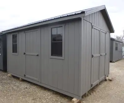 10 x 14 Garden Gable Storage Shed, View more