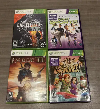 2 pour 5$: Jeux Xbox 360, View more