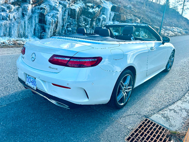 2019 MERCEDES E450 CABRIOLET + AMG ALLOY+  PREMIUM PACKAGE in Cars & Trucks in Kelowna - Image 2